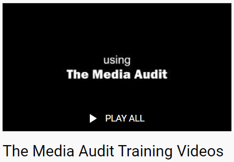 the media audit how to video library